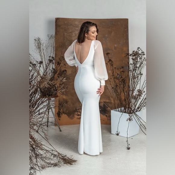 NWT Wedding Dress Sleeves (Detachable) - Picture 4 of 13